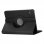 Étui rotatif en similicuir noir cool pour iPad Mini 6 (2021) / Mini 7 (2024)