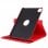 COOL Hülle für iPad Pro 12.9 (2020 / 2021 / 2022) / iPad Air 13 (2024 / 2025) Rotes Kunstleder