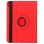 COOL Hülle für iPad Pro 12.9 (2020 / 2021 / 2022) / iPad Air 13 (2024 / 2025) Rotes Kunstleder
