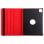 COOL Hülle für iPad Pro 12.9 (2020 / 2021 / 2022) / iPad Air 13 (2024 / 2025) Rotes Kunstleder