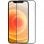 Cool Protector Pantalla Cristal Templado Full 3D Negro para iPhone 12 Mini