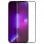 Protecteur d'écran en verre trempé noir Cool Full 3D pour iPhone 14 Pro
