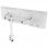 Mars Gaming MARM2W Soporte Dual de Brazo para Monitor 13"-27" VESA 100x100 Máx 8Kg Blanco