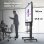 Onkron TS1891-B Soporte TV 50"-90", 100kg max, VESA 800x600, Inclinable, Altura Regulable, Negro