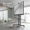 Onkron TS1891-B Soporte TV 50"-90", 100kg max, VESA 800x600, Inclinable, Altura Regulable, Negro