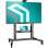 ONKRON TS1991-B Soporte TV 50"-100", 120kg max, VESA 200x200-1000x600, Altura Ajustable, Negro