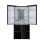 Frigorífico Americano Cecotec Bolero CoolMarket FD 510 Glass Total No Frost 183cm 510L E Negro Display Door Inverter