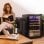 Cecotec Bolero GrandSommelier 48000 Cave à Vin Noir 48 Bouteilles
