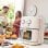 InnovaGoods Vynner Pro 6500 Freidora de Aire 6.5L 1700W Crema/Acero Inoxidable