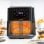 InnovaGoods Fryinn Balance 5000 Freidora de Aire con Báscula 5L 1500W Negra/Acero Inoxidable