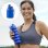 Bouteille en silicone pliable Innovagoods Bentle 500 ml bleu