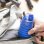 Bouteille en silicone pliable Innovagoods Bentle 500 ml bleu