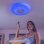 InnovaGoods Lumavox RGB LED Deckenleuchte mit Lautsprecher 5W
