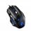 Klack X7 Ratón Gaming LED Ergonómico con 7 Botones 5500 DPI Negro
