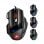 Klack X7 Ratón Gaming LED Ergonómico con 7 Botones 5500 DPI Negro