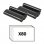 Kodak Pack 2xPHC-80 Cartuchos y Papel 160 Fotos Formato 10x15 cm para Impresora PD450 / PD460 / PD480