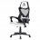 Newskill Eros Silla Gaming con Malla Ergonómica Blanca + Belenor Mesa Gaming Blanca
