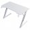 Newskill Eros Silla Gaming con Malla Ergonómica Blanca + Belenor Mesa Gaming Blanca