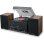 Tocadiscos Muse MT120MB 40W RMS Bluetooth Tracción Correa CD FM Madera