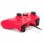 Alimentez une manette rouge framboise avec un câble rouge pour Nintendo Switch