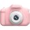 Câmara AgfaPhoto Realikids Cam Mini 12MP Estabilização Rosa