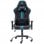 Sedia da gioco Newskill Kitsune V2 rifinita in tessuto Space Black/Blue