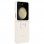 Samsung Funda de Silicona con Anillo Crema para Galazy Z Flip5