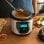 Cecotec GM H Deluxe Fry Olla Programable con Cabezal de Aire y Báscula 6L Acero Inoxidable