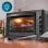 Four à convection de table gyroscopique noir Cecotec Bake&Toast 6090 60L 2200W noir
