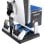 Klack Base de Refrigeración para PS5 con Soporte para Auriculares Cargador y Organizador