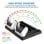 Klack Base de Refrigeración para PS5 con Soporte para Auriculares Cargador y Organizador