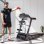 FITFIU Fitness MC-500 Cinta de Correr Plegable 2200W 20km/h con Inclinación Automática y LCD