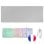 Mars Gaming MCPX Combo Gaming Teclado Francés + Ratón + Alfombrilla XXL Blancos