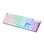 Mars Gaming MK422 Teclado Mecánico Gaming RGB Blanco Switch Rojo (FR)