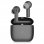 Ksix Meteor Auriculares Sem Fios com Estojo Metálico Controlo Tátil Cinzentos