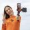 InnovaGoods Kit Vlogging com Luz Microfone e Comando Plodni