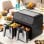 Innovagoods Fryinn Double 8000 Freidora de Aire 3400W 8 Litros Negra