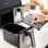 Innovagoods Fryinn Double 8000 Freidora de Aire 3400W 8 Litros Negra