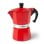 Orbegozo KFR 340 Cafeteira Italiana 3 Chávenas Vermelha