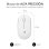 SUBBLIM SUBMP-03HP002 tappetino per mouse Porpora