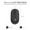 SUBBLIM SUBMP-03HP001 tappetino per mouse Nero