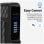 Universalblue Formosa 4020B Radiador de Mica con WiFi 2000W Negro