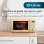 Cecotec ProClean 5110 Retro Microondas con Grill 20L 700W Amarillo