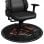 Genesis Tellur 400 Round Lava Alfombra Redonda para Silla 100 cm