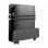 Aisens MPC02-155 Universal-Wandhalterung für Mini-PC/Router, Schwarz