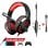 Cuffie da gioco multipiattaforma Spirit of Gamer Pro-H3 Rosse