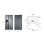 Samsung RS68CG852DS9EF Frigorífico Americano Side by Side D Acero Inoxidable