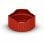 Confezione da 6 anelli di compressione EKWB EK-Quantum Torque HDC 16 rosso