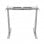 Kimex 150-2401W Base de Escritorio Motorizada Regulable Gris