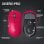 Logitech G PRO X SUPERLIGHT 2 LIGHTSPEED Ratón Inalámbrico Gaming Rosa 44000 DPI